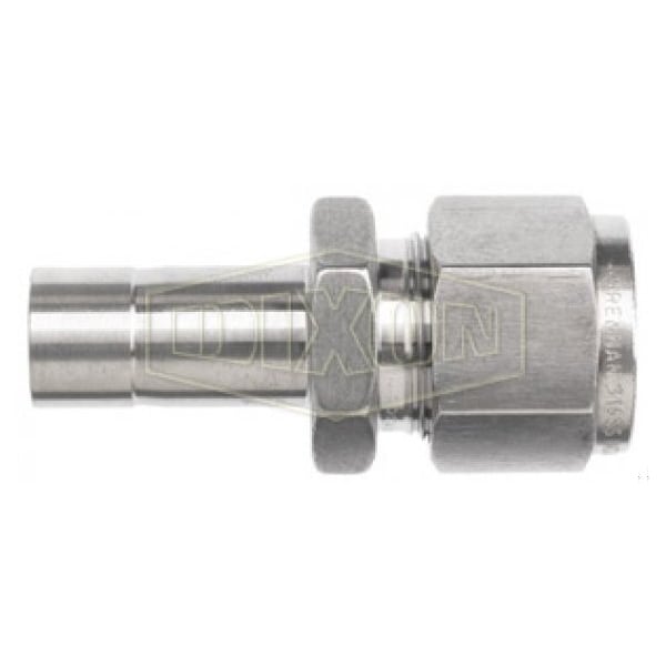 The Right Connection Instrumentation Reducer, 3/4 x 1 in Nominal, Tube End Style, 316 SS, Domestic